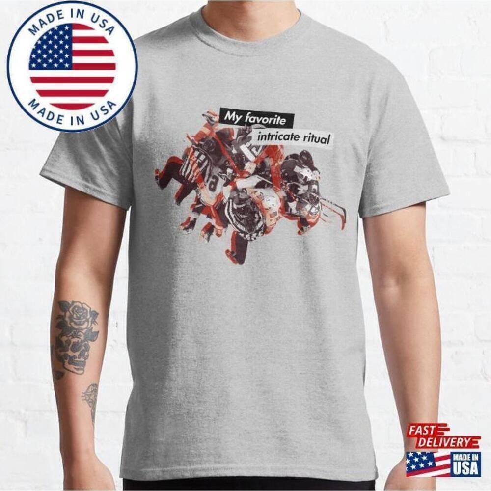 Rituals Hockey Sport Fan Graphic Vintage Style Unisex T-Shirt